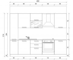 Kenyap 125004 Highgloss PVC Kapaklı Mutfak