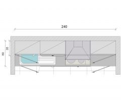 Kenyap 123000 Highgloss PVC Kapaklı Mutfak