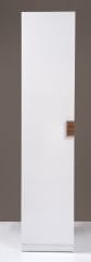 Kenyap Plus 812706 Stella Raflı Tek Kapaklı Sonsuz Gardırop-Parlak Beyaz