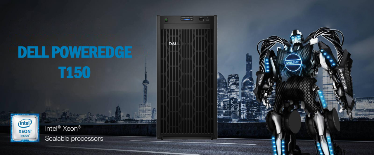 Dell T150 Tower Sunucu