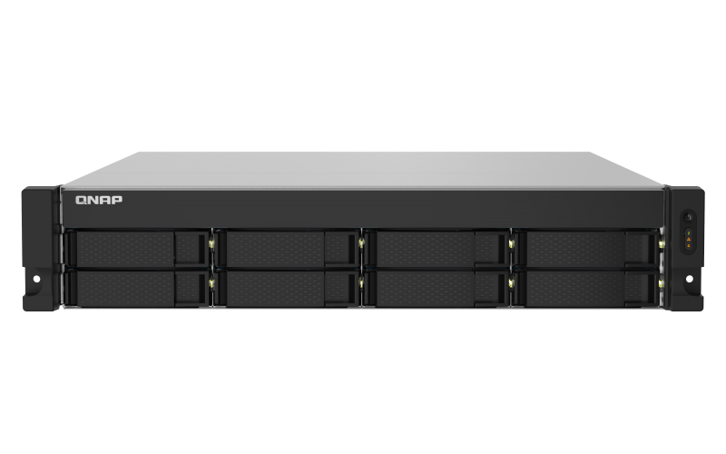 QNAP TS-832PXU-RP-4G 8 Yuvalı Rackmount Nas Ünitesi