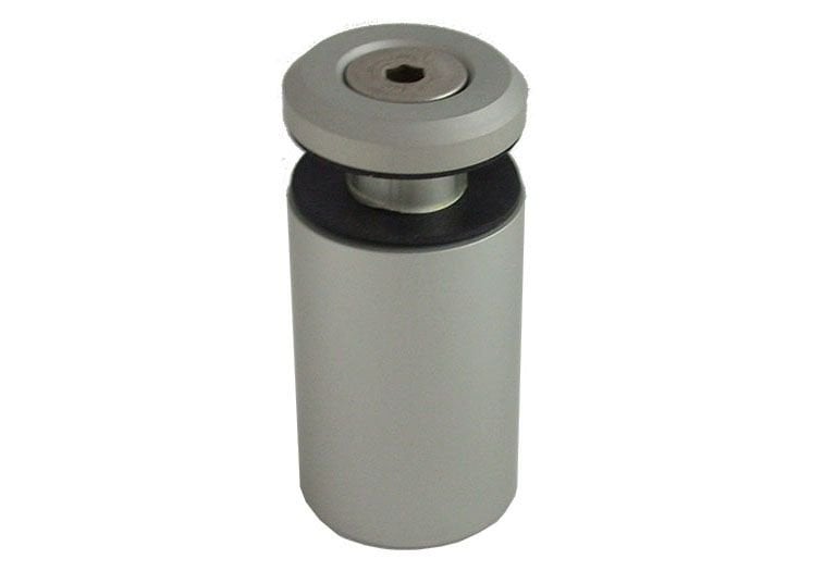 GLASS CONNECTOR - STRAIGHT HOLE IN GLASS