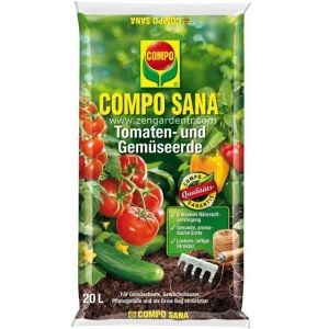 Compo domates ve sebze toprağı 20 litre Yarasa gübresi katkılı