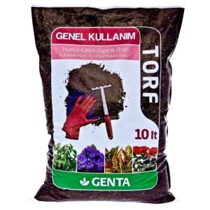 Genel kullanım torfu genta humus katkılı bitki toprağı