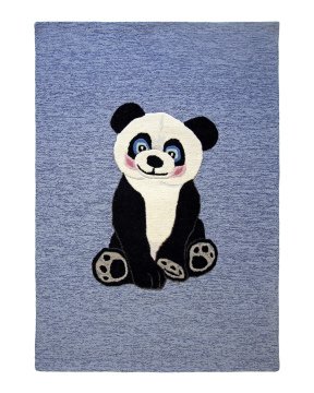 LT.BLUE PANDA DESİNG-ANİMAL TUFTED CARPET  -ATA HALI