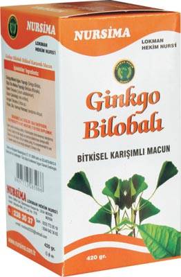 Ginkgo Bilobalı Bitkisel Karışım Macun