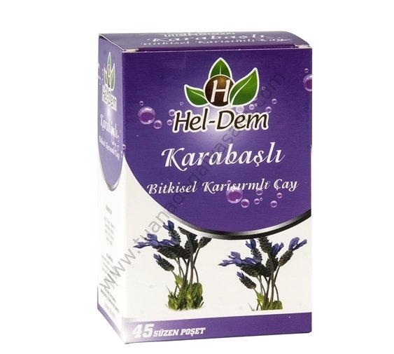 HEL-DEM KARABAŞLI BİTKİ KARIŞIMI ÇAY 45 Lİ SÜZEN POŞET