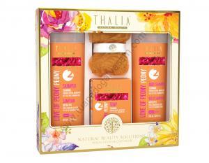 Thalia Love Of Peony (Şakayık Özü) Peony Banyo Seti 3 lü - LİF HEDİYELİ