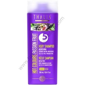 Thalia Hot Colours (Çarkıfelek Meyvesi) Passion Fruit Vücut Şampuanı 300 mL / Sles-Sls-Tuz-Paraben İçermez