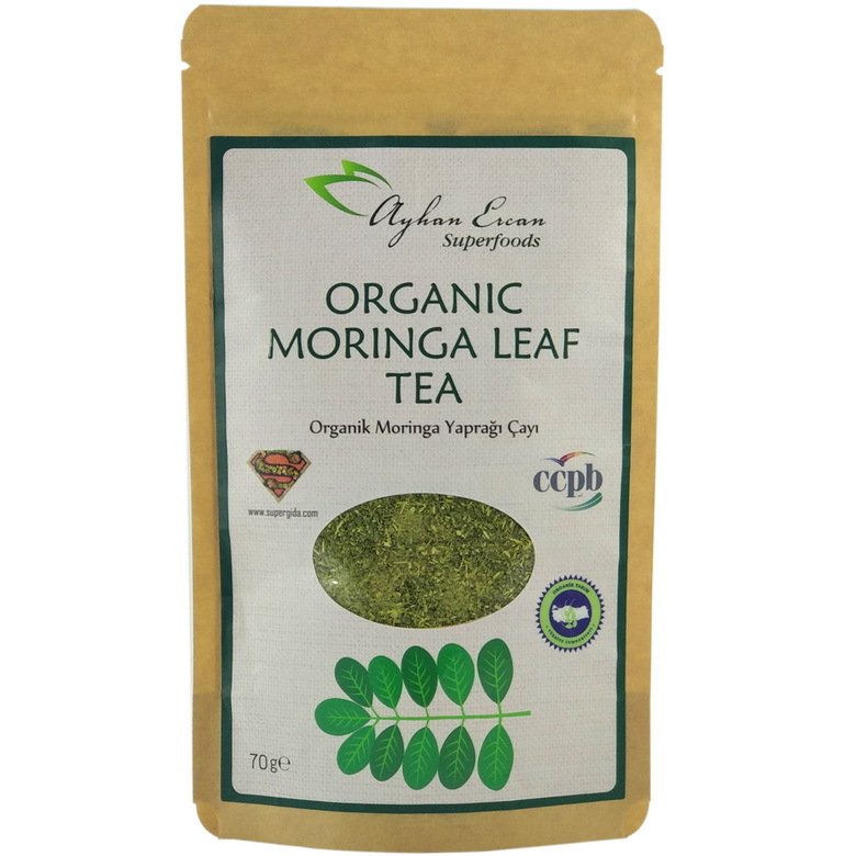 Organik Moringa Yaprağı Çayı 70 Gr