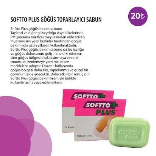 Softto Plus Gögüs Bakım Sabunu