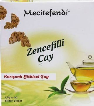 MECİTEFENDİ ZENCEFİLLİ ÇAY (SÜZEN POŞET) 40LI