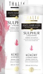 Thalia Kükürt ve Kırmızı Biber Şampuanı - Saç Dökülmesine Karşı Etkili  300 ml