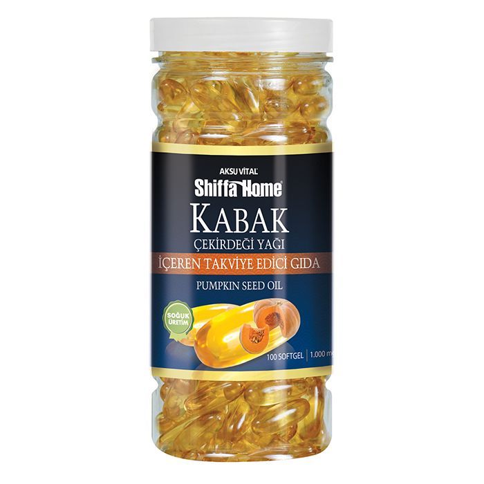 KABAK ÇEKİRDEĞİ YAĞI 1000 MG YUMUŞAK KAPSÜL