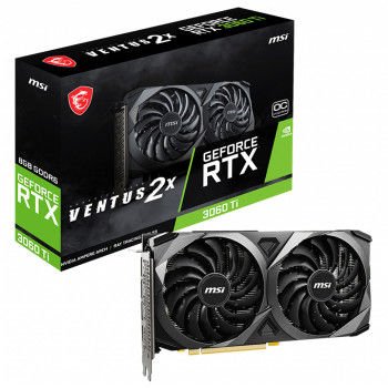 MSI GEFORCE RTX 3060 TI VENTUS 2X 8G OCV1 LHR 8GB GDDR6