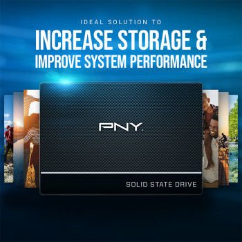 PNY CS900 1TB 535/515MB/s 2.5'' SATA3 SSD Disk (SSD7CS900-1TB-RB)