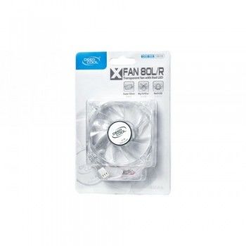 DEEP COOL XFAN80 L/R 80MM KIRMIZI LED KASA FANI