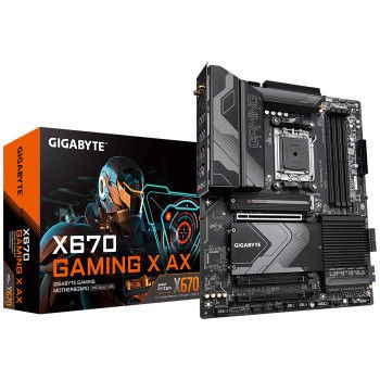 GIGABYTE X670-GAMING-X-AX DDR5 5200MHz(OC) HDMI M.2 ATX AM5