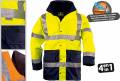 HI-WAY >>> POLYESTER Parka Hi-Viz 4 en 1