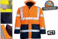 HI-WAY >>> POLYESTER Parka Hi-Viz 4 en 1