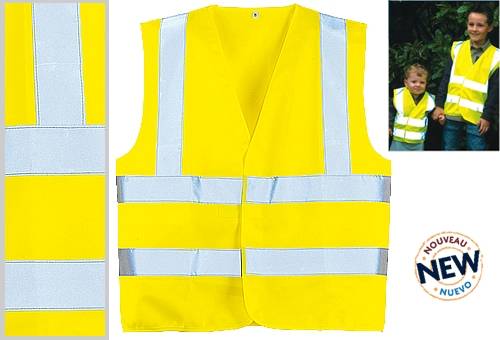 YARD >>> Waiscoat double torso/braces Hi-Viz