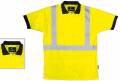 YARD >>> Poloshirt with short sleeves Hi-Viz