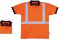 YARD >>> Poloshirt with short sleeves Hi-Viz