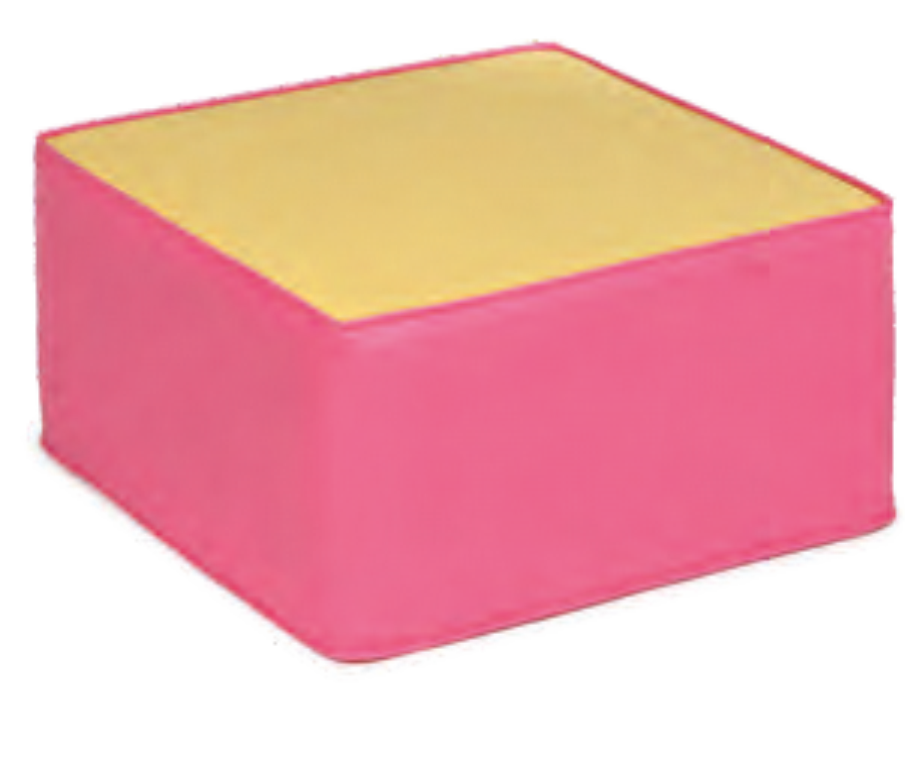 KARE PUF SUNİ DERİ 25 CM (50X50)
