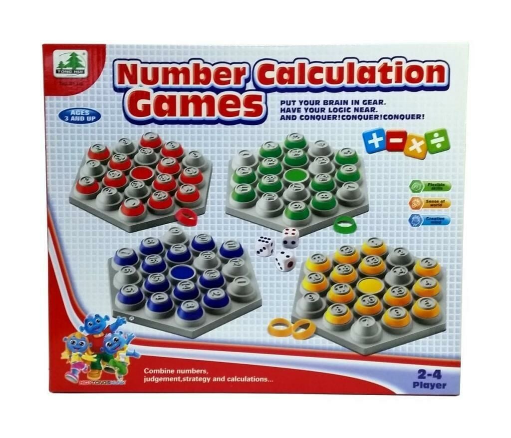 NUMBER CALCULATİON GAMES (SAYI HESAPLAMASI) AKIL VE ZEKA OYUNU