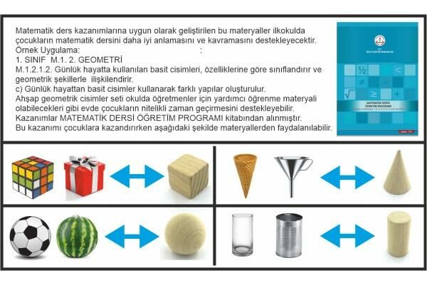 AHŞAP GEOMETRİK CİSİMLER