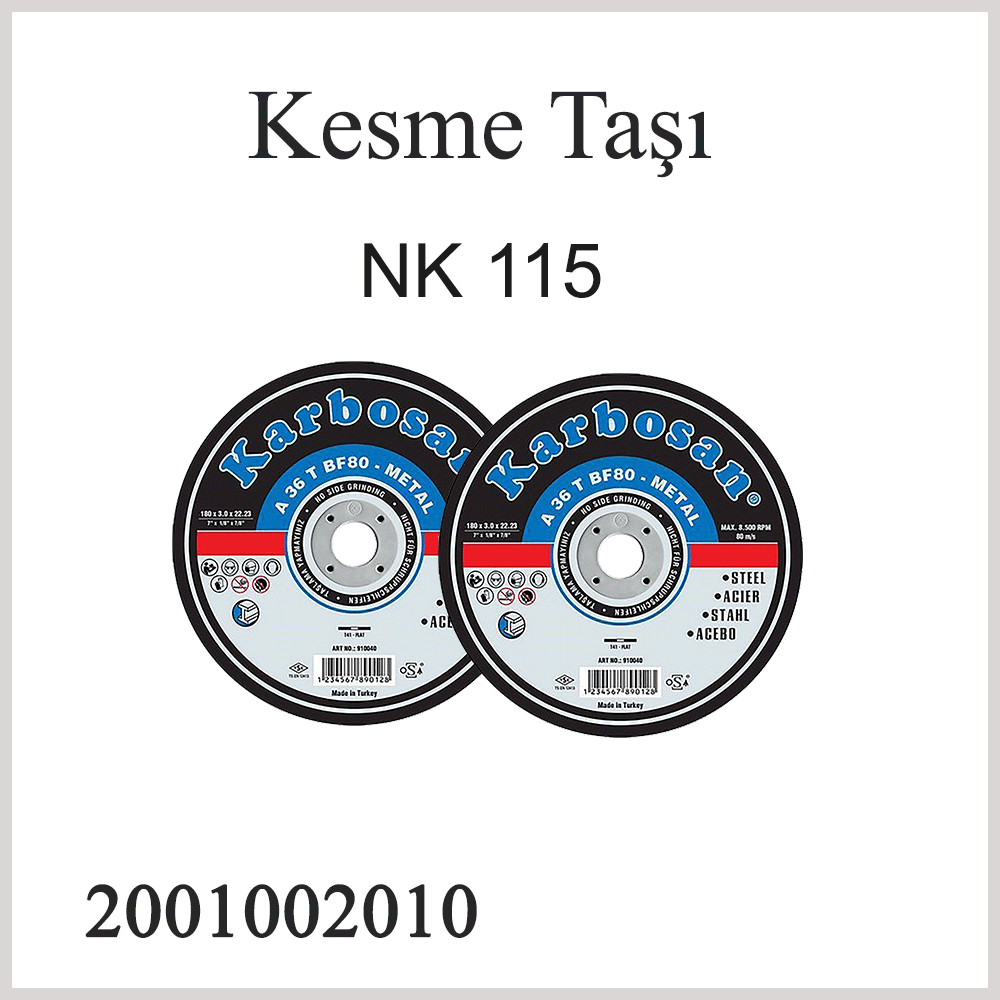 KESME TAŞI NK 115