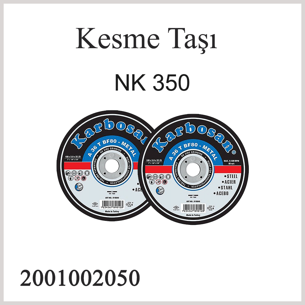 KESME TAŞI NK 350