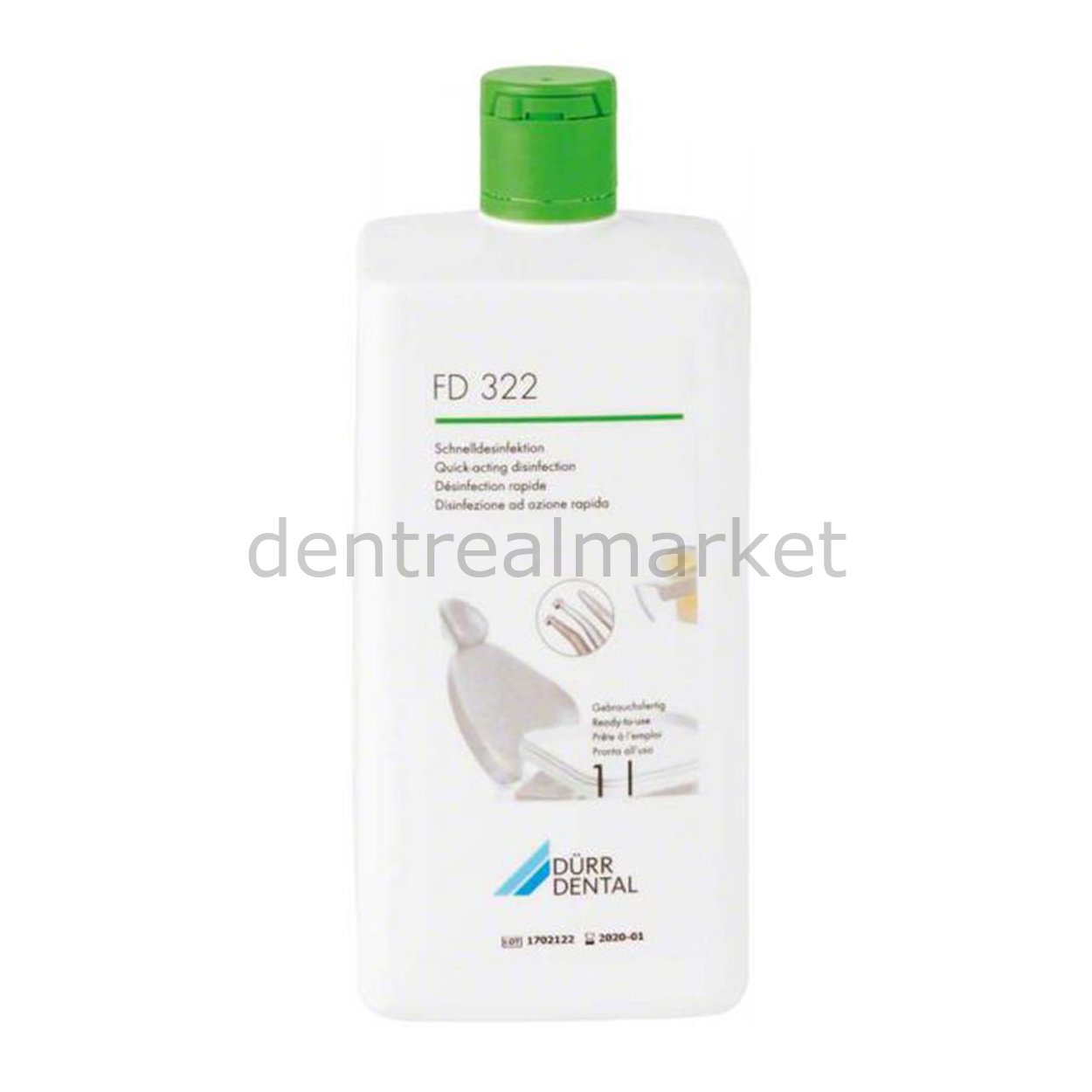 FD322 Yüzey Dezenfektanı Konsantre 1 lt