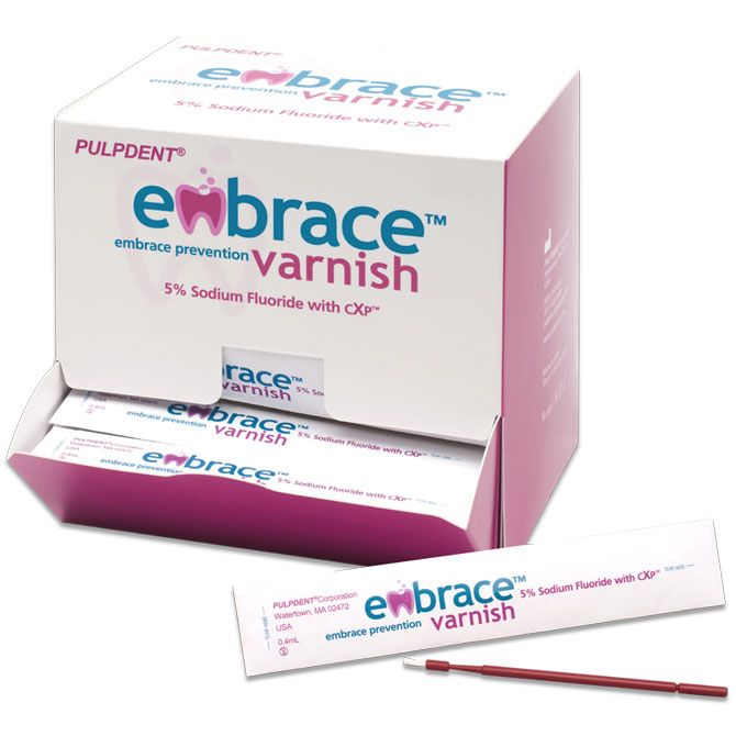 Embrace Varnish Tek Kullanımlık Flor Vernik 200 Lü