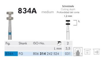 834A Elmas Frez - 2 Adet