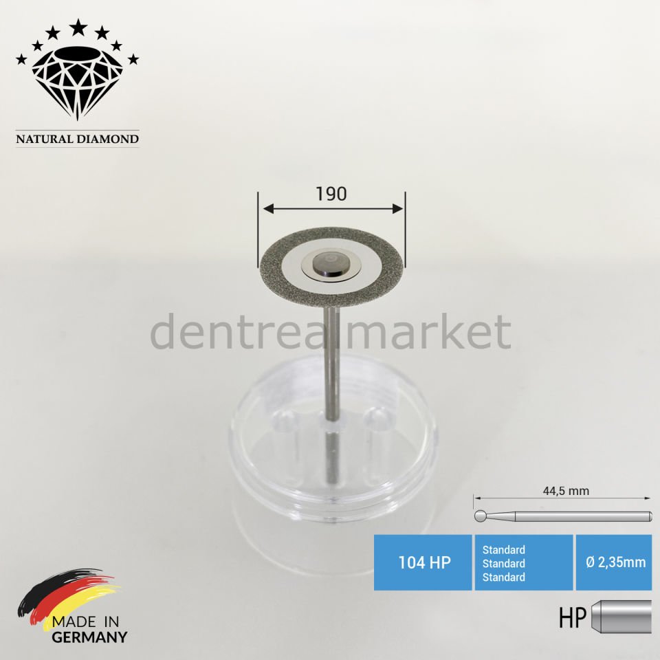 Ortho Diamond Disc Arayüz Separe - Çift Taraflı Aşındırma