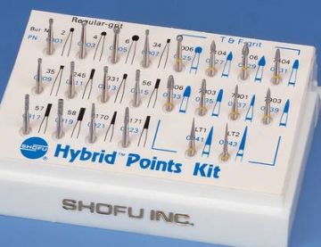 Hybrid Points Kit - Kompozit Restore ve Bitirme Frez Seti