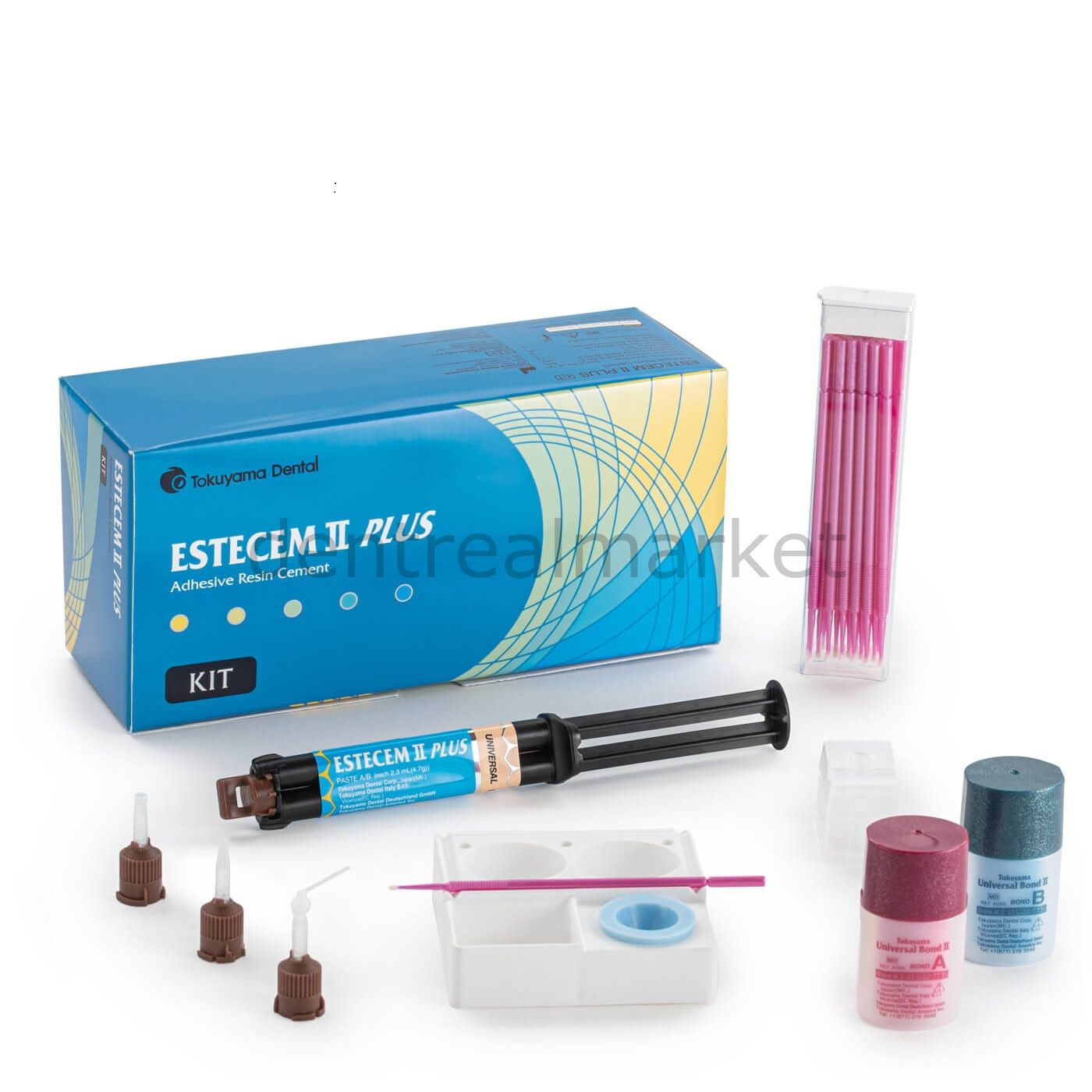 Estecem II PLUS Estetik Rezin Siman Kit