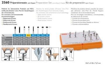 Preparation Set - Kesim Frez Seti - 2560