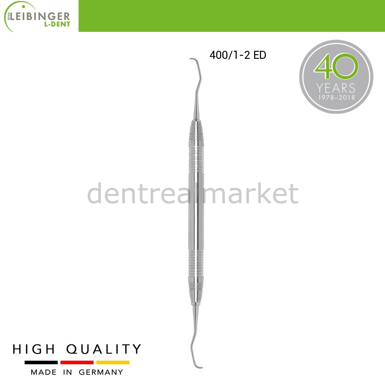 Gracey Curette 1-2, Lingual - Buccal - Periodontal Küret