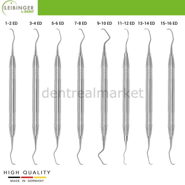 Gracey Curette Set - Periodontal Küret SET