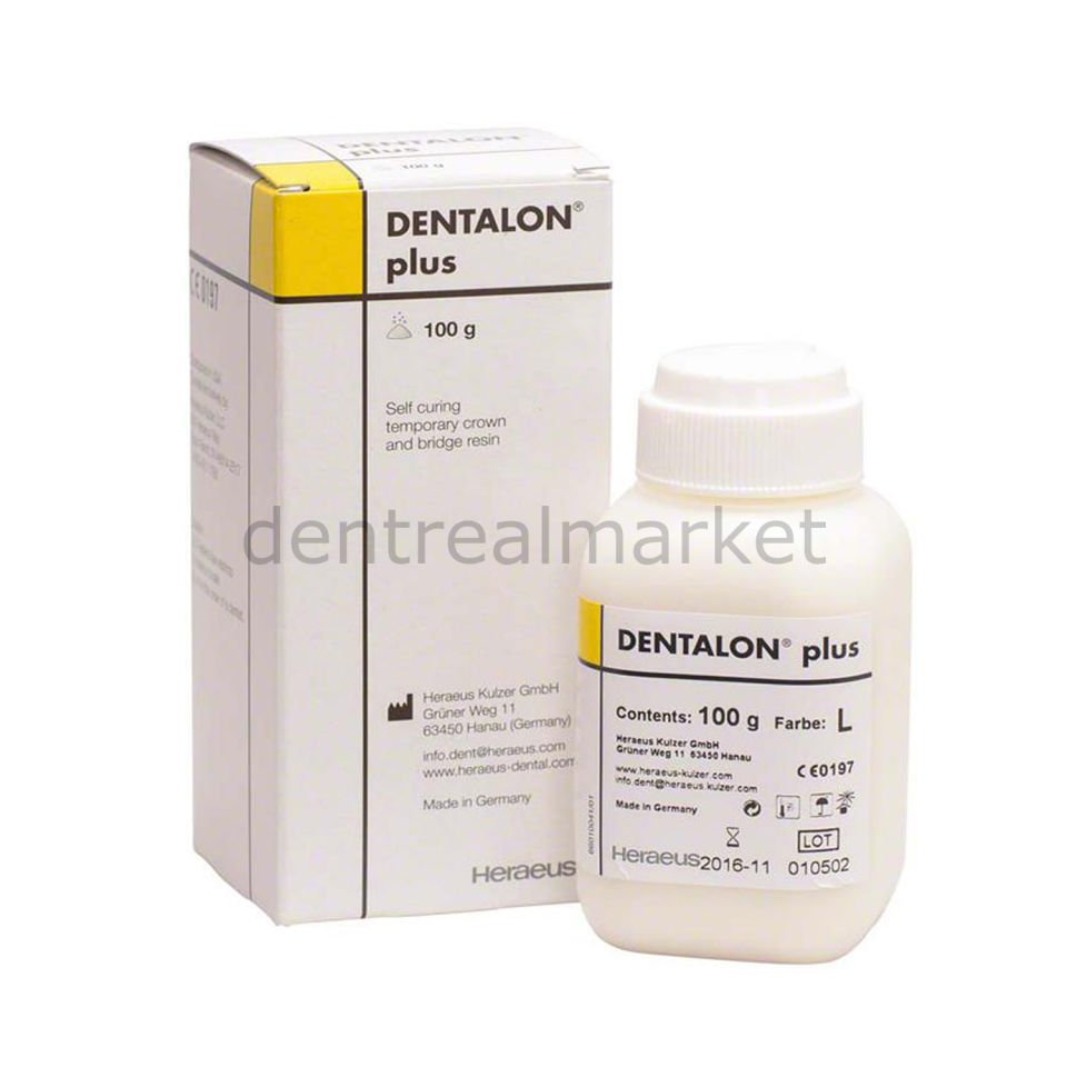 Geçici Kron Akrillik - Dentalon Plus Toz 100 gr