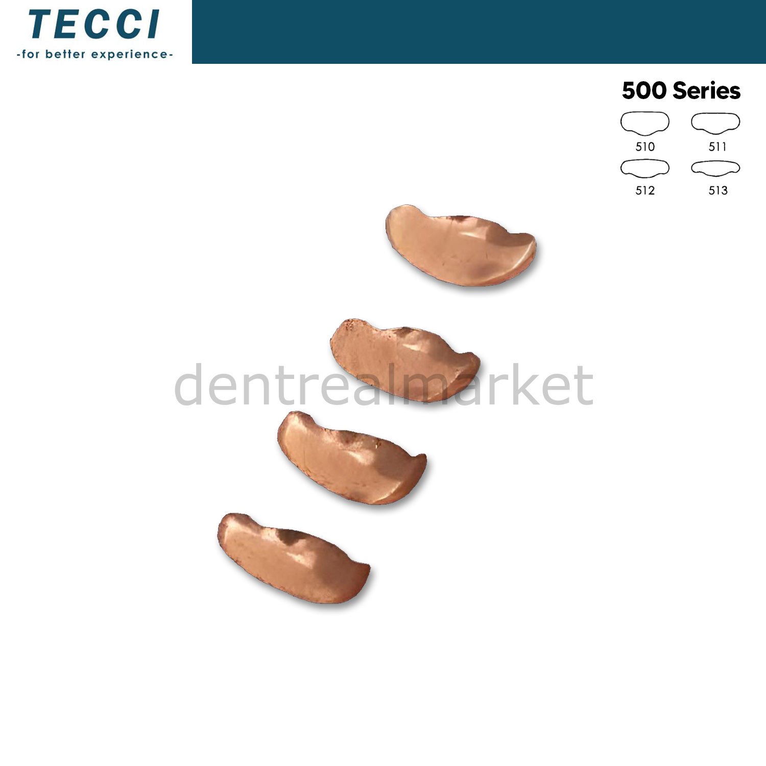Tecci Bölgesel Matrix Bandı - Bakır - 500 Seri
