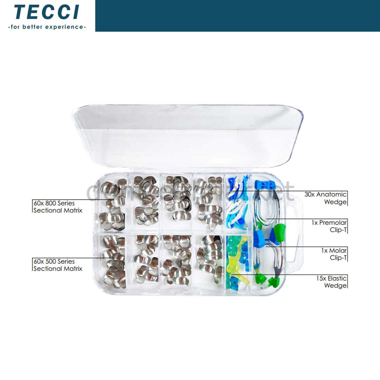 Tecci Double Clip Sectional Set