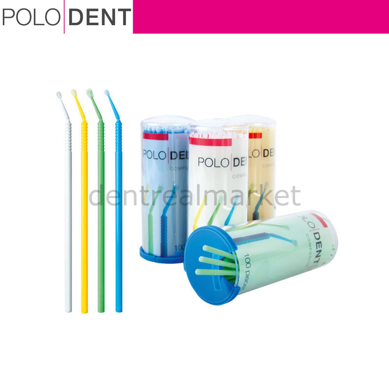 Polodent Micro Applicators Bond Fırçası