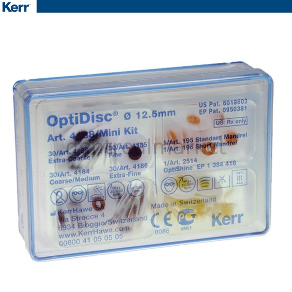 OptiDisc Mini Kit 120'lik - Cila Diski