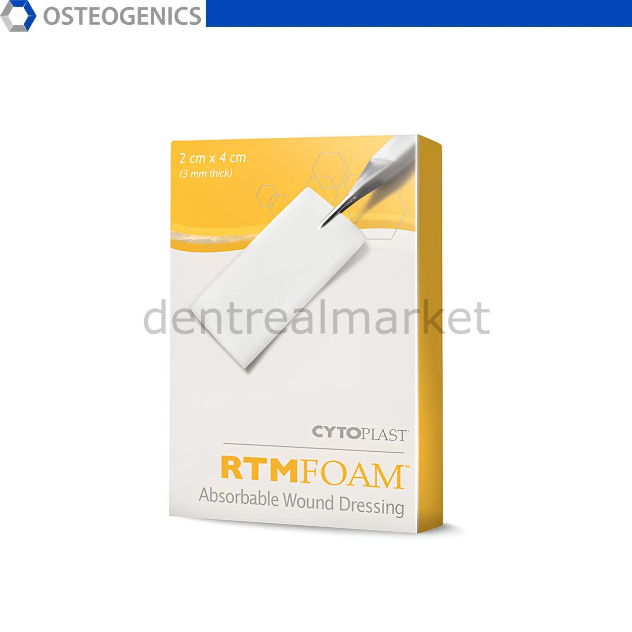 Cytoplast RTM Foam - Collagen Membran 10'lu - 20*40 mm