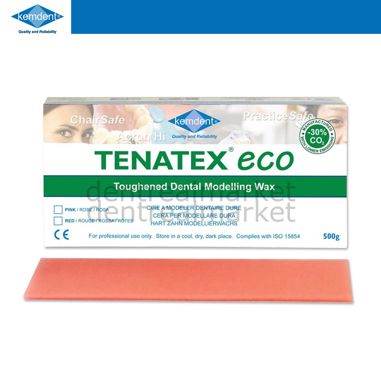 Tenatex Eco Modelaj Pembe Plak Mum