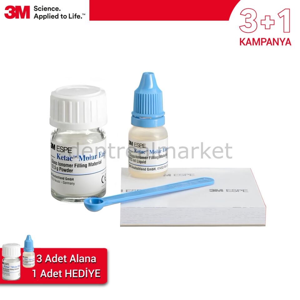 Ketac Molar Easymix Takım - 3+1 Kampanya ***