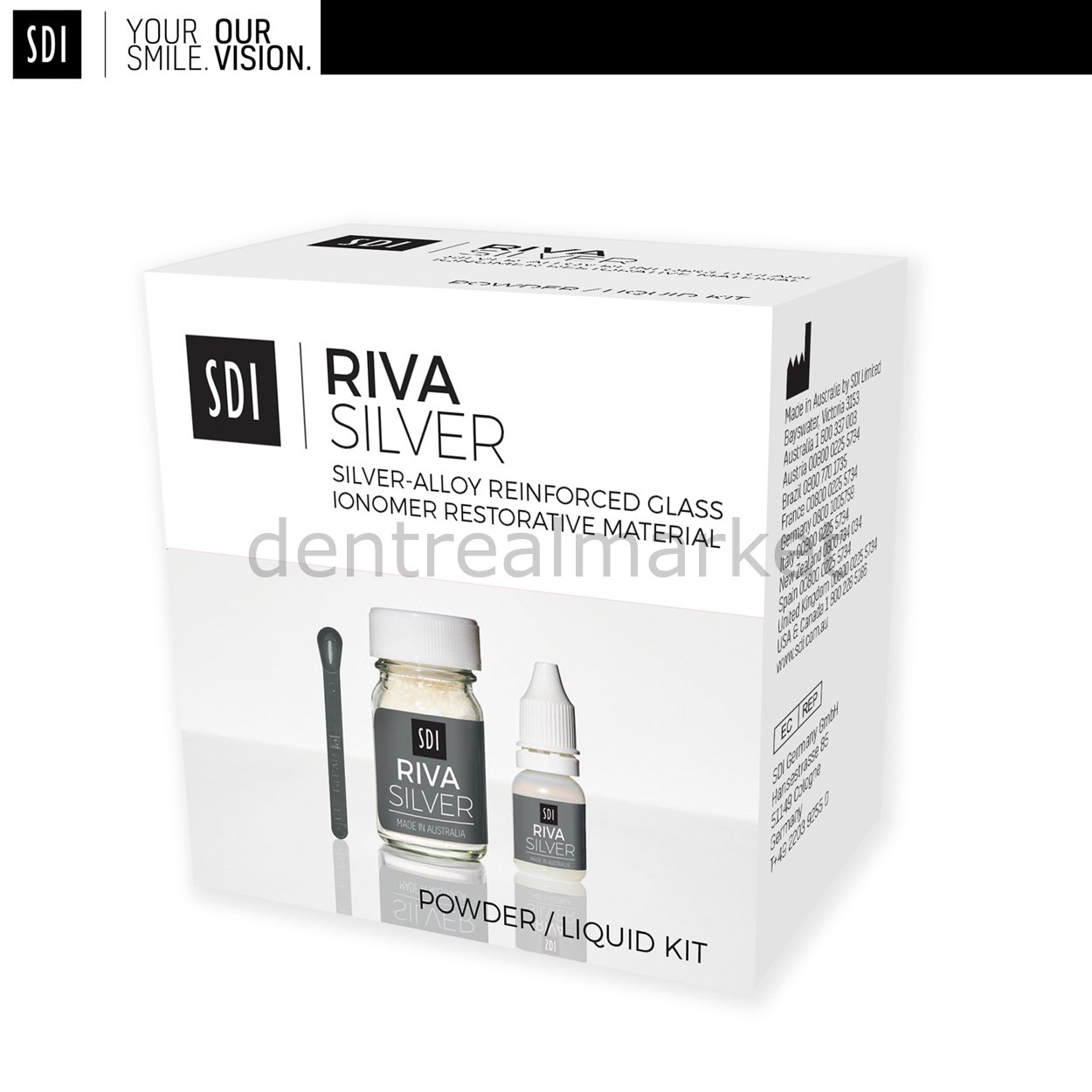 Riva Self Cure Cam Ionomer Toz+Likit A2